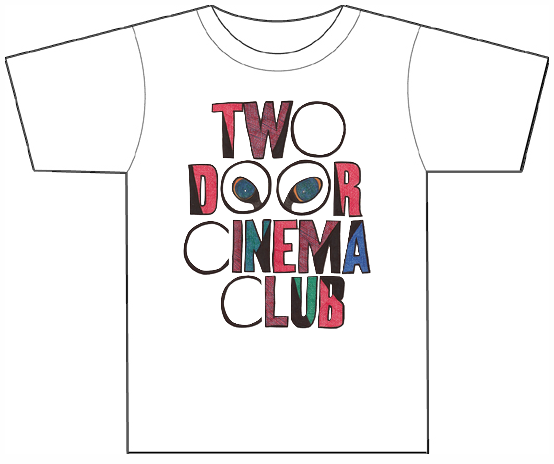 Camiseta Two Door Cinema Club (Logo)