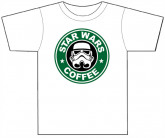Camiseta Star Wars Coffee